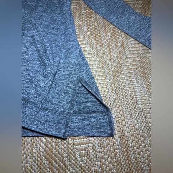 Aerie Just Add Leggings Cowl Neck Pullover Long Sleeve Gray Sweater,Size XS - Picture 5 of 11
